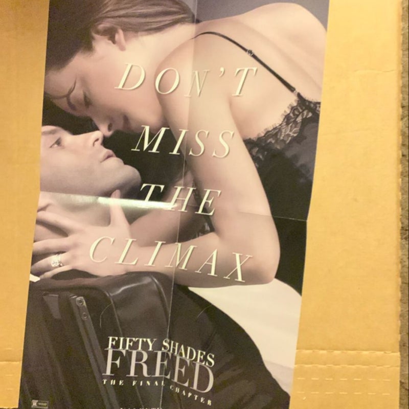 Fifty Shades Trilogy: the Movie Tie-In Editions with Bonus Poster