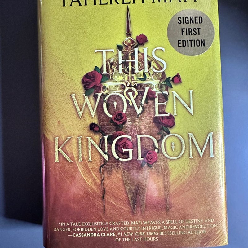 This Woven Kingdom -Signed First Edition 