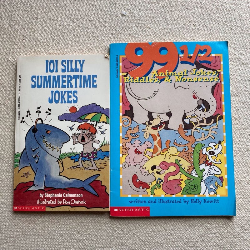 101 Silly Summertime Jokes & 99 1/2 Animal Jokes, Riddles & Nonsense 