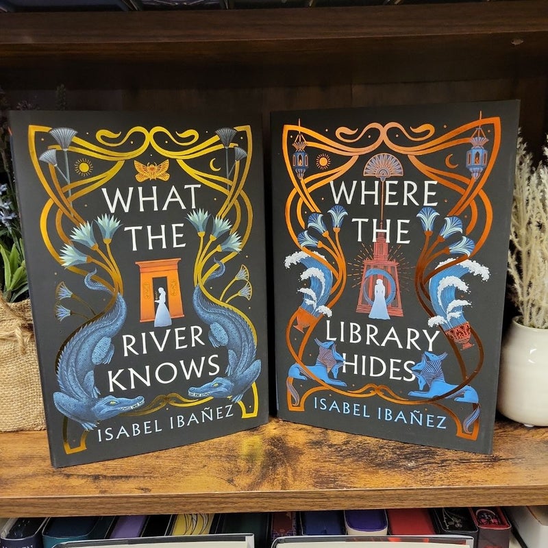 What the River Knows and Where the Library Hides Owlcrate Special Editions 