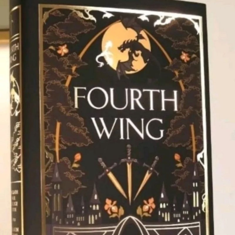 Fourth Wing dust jacket