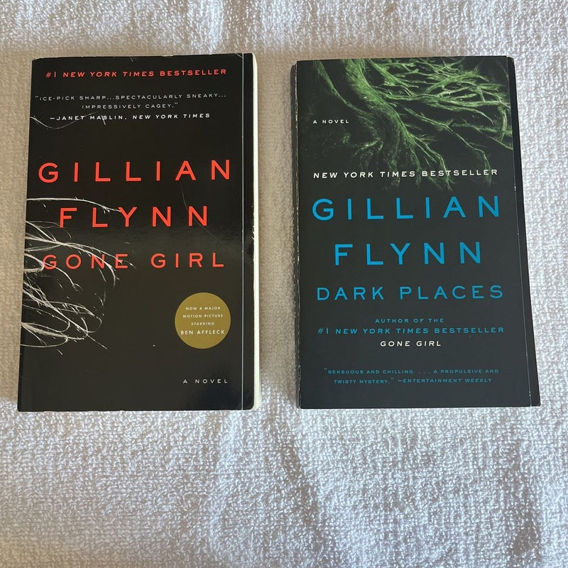 Gone Girl & Dark Places bundle paperback