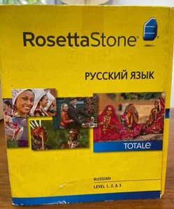 Rosetta Stone Russian v4 Totale Level 1-3 Set