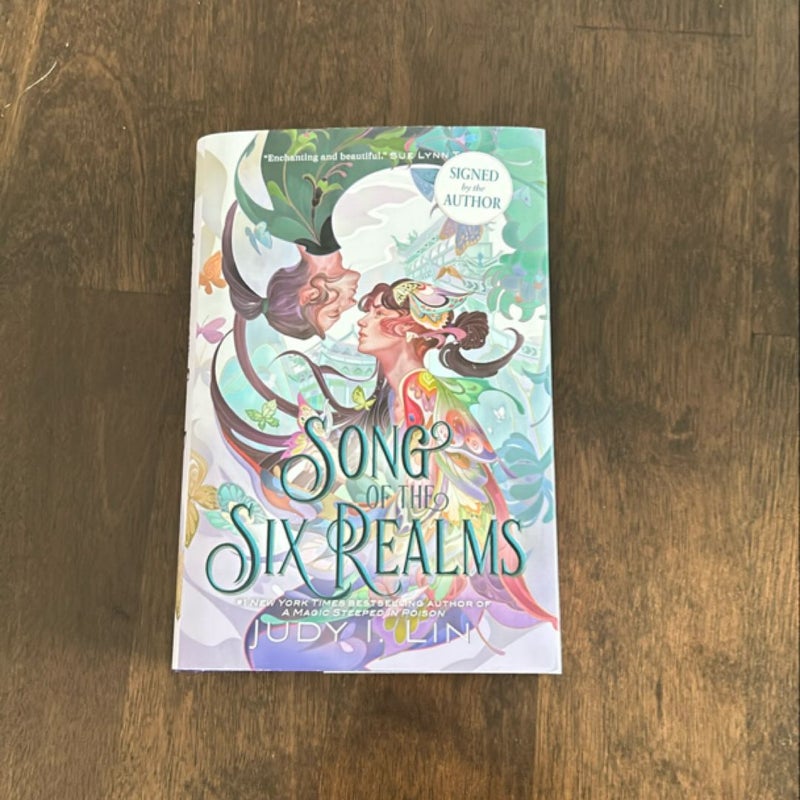 Signed Waterstones Song of the Six Realms