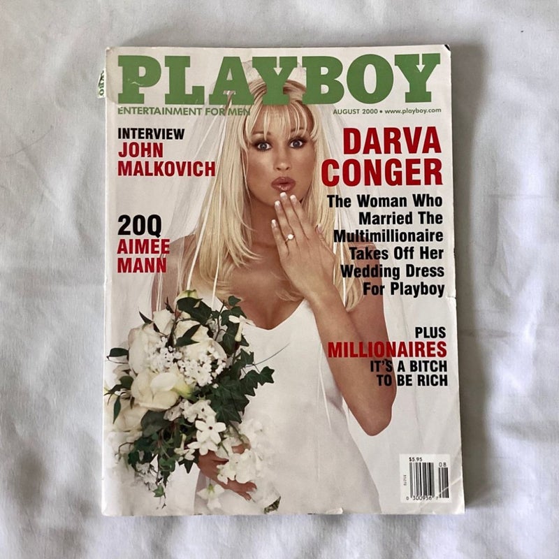 Playboy - August - 2000 Darva Conger Nude, 20Q Aimee Mann, Complete
