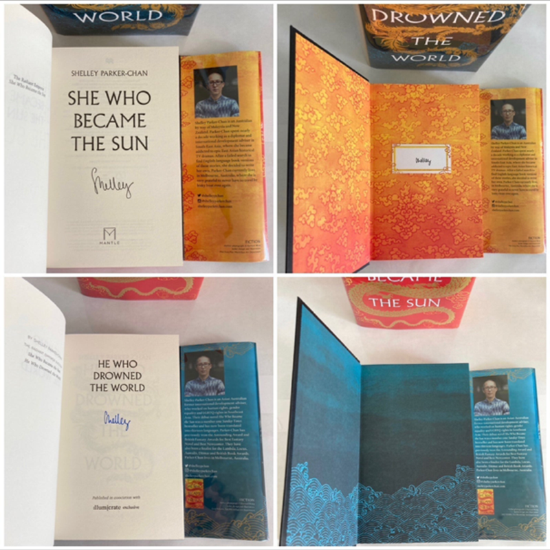 Illumicrate She Who Became the Sun & He Who Drowned the World SIGNED