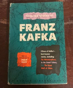 SELECTED STORIES OF FRANZ KAFKA- 1952 Modern Library HC