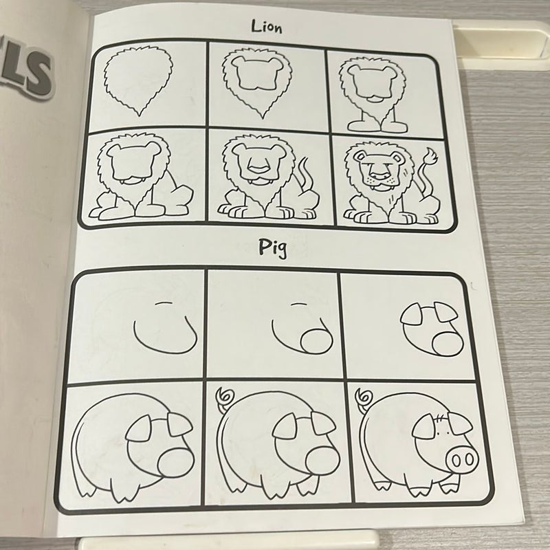 How to Draw 101 Animals and Hidden Picture Book
