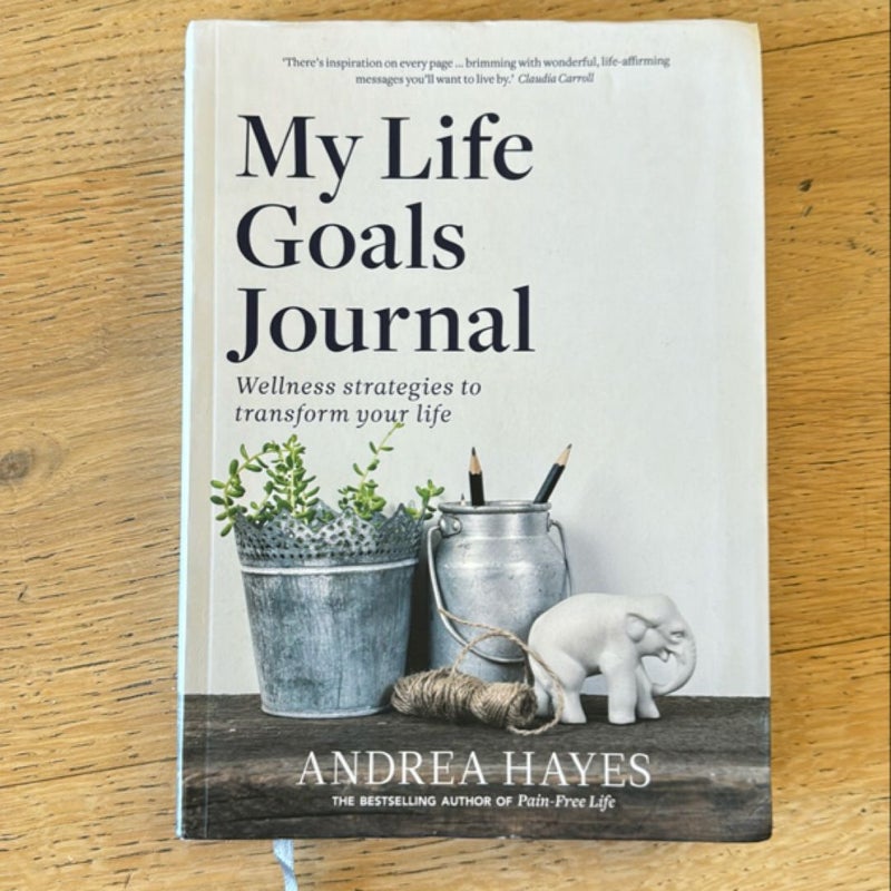 My Life Goals Journal