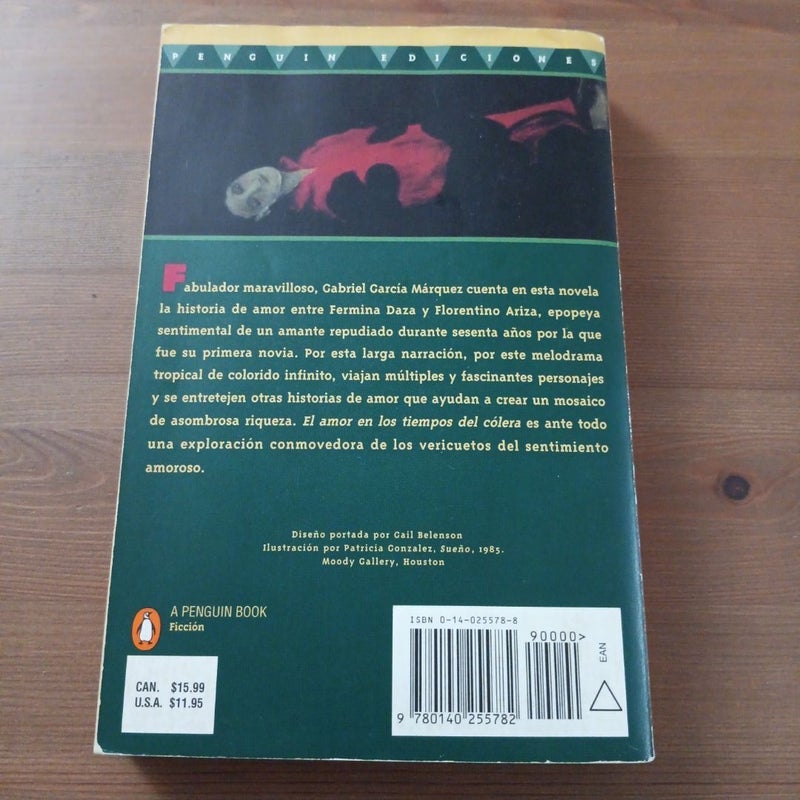 El Amor en los Tiempos del Cólera