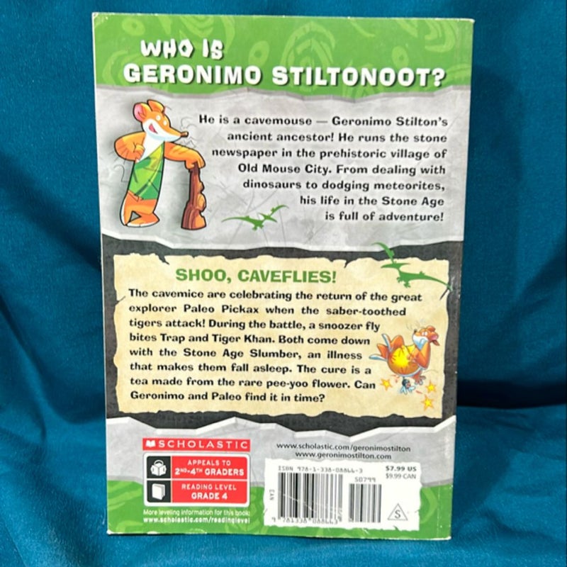 Shoo, Caveflies! (Geronimo Stilton Cavemice #14)