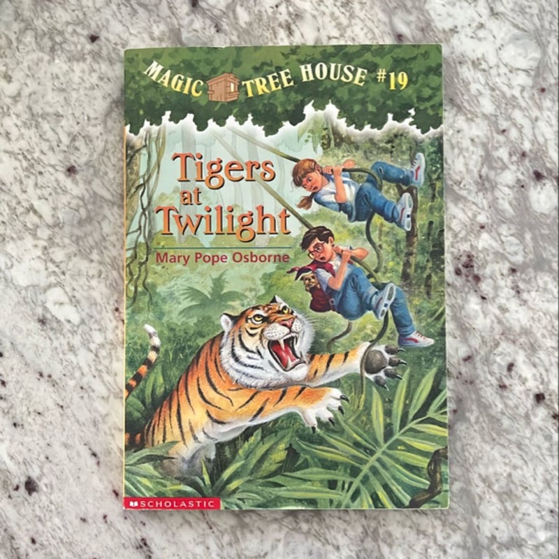 Magic Tree House #19 Tigers at Twilight 