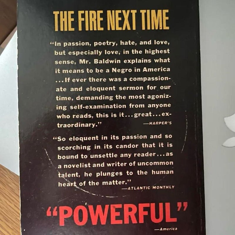 The fire next time by James Baldwin