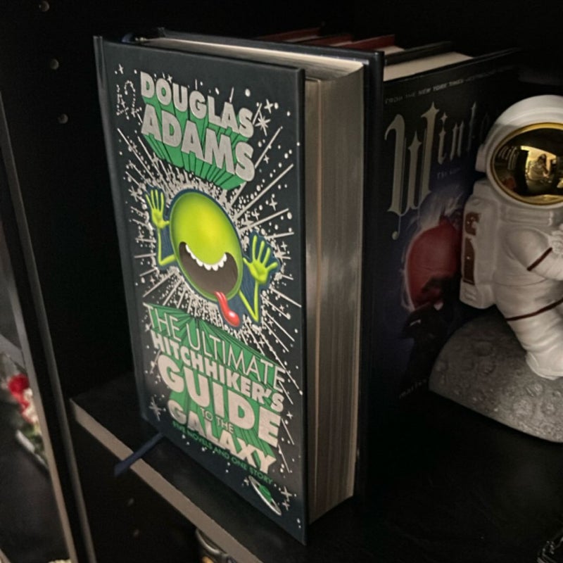 The ultimate hitchhikers guide to the Galaxy BARNES AND NOBLE EXCLUSIVE LEATHERBOUND