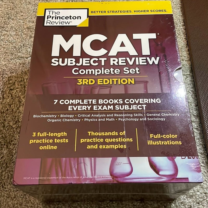 The Princeton Review MCAT Subject Review Complete Box Set, 3rd Edition