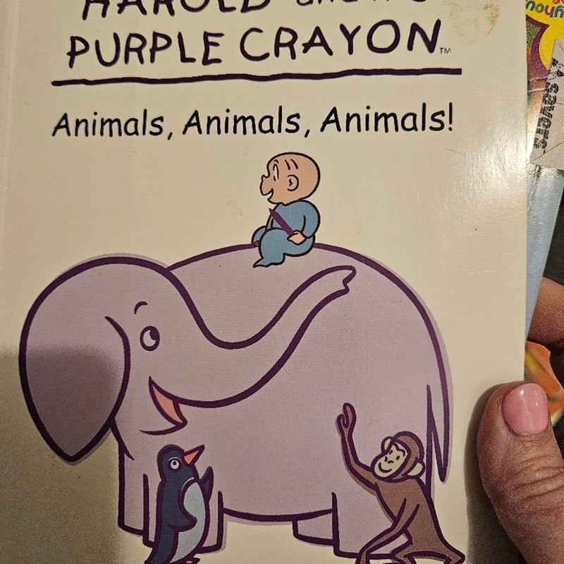 Harold and the purple crayon. Animals, animals, animals!