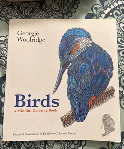Birds coloring book