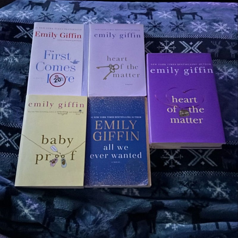 💥 Emily Giffin Bundle (5 total books) 