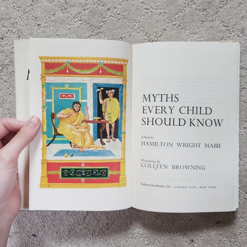 Myths Every Child Should Know (Doubleday, 1955)