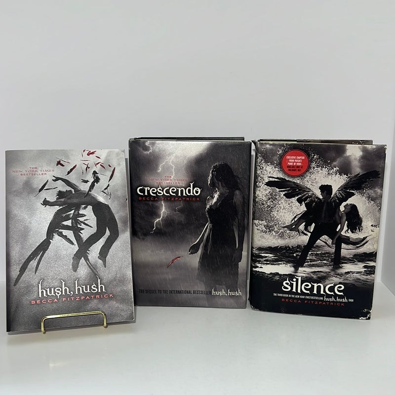 Hush, Hush Series (Books 1-3): Hush, Hush/Crescendo/& Silence