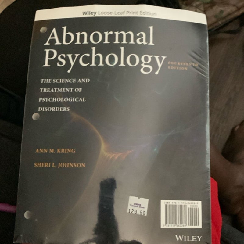 Abnormal Psychology