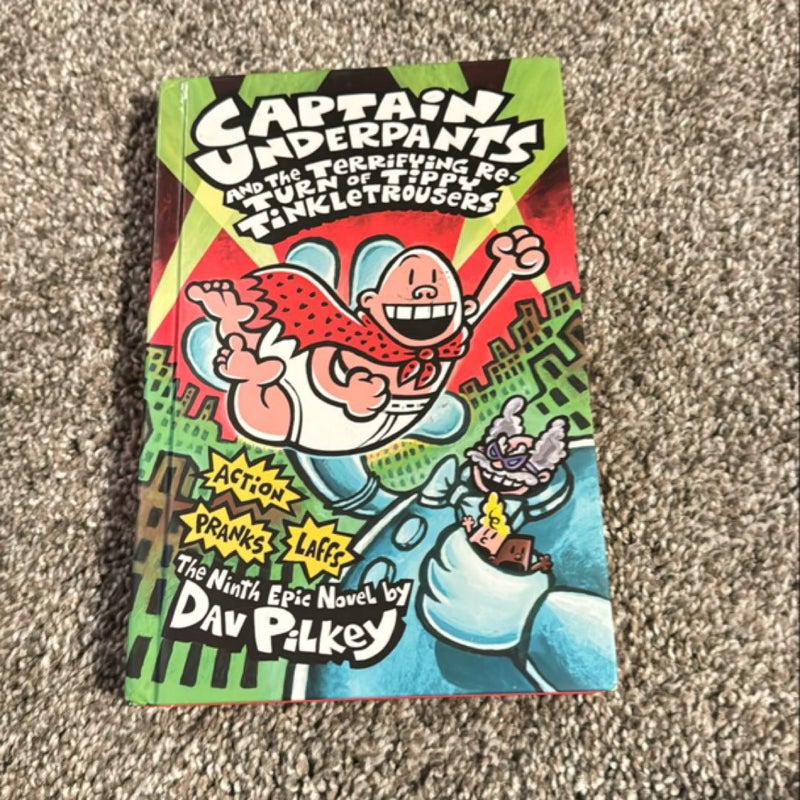 Captain Underpants and the Terrifying Return of Tippy Tinkletrousers