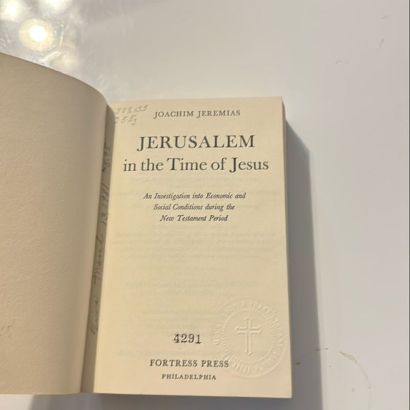 Jerusalem in the Time of Jesus