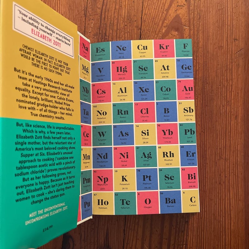 Lessons in Chemistry Limited Edition Waterstones Exclusive