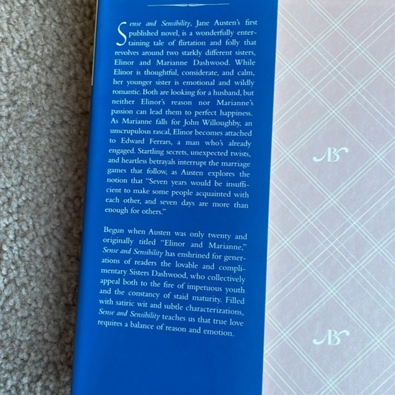 Sense and Sensibility