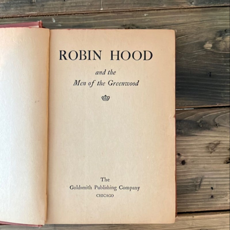 Robin Hood and the Men of the Greenwood
