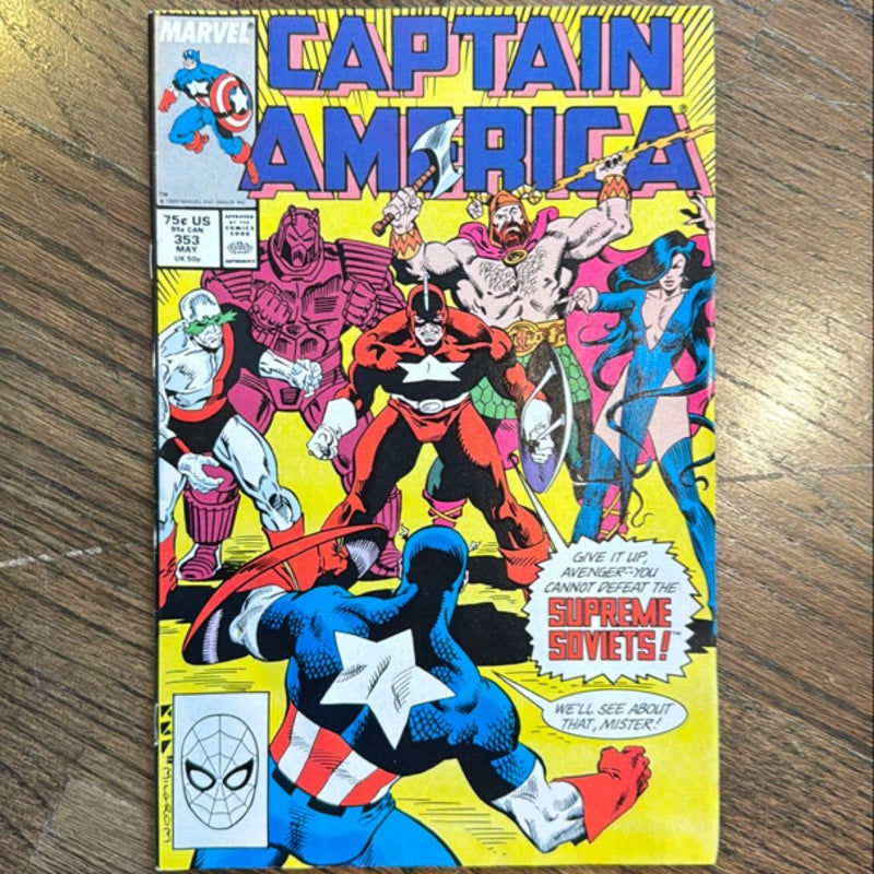 Captain America 353 May