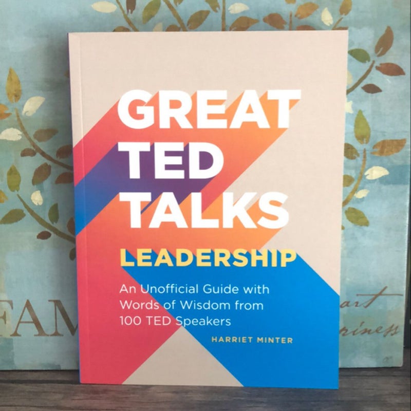 Great TED talks Leadership