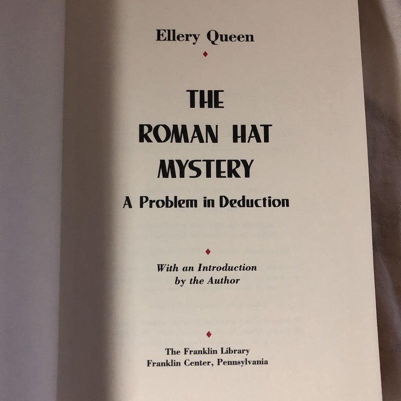The Roman Hat Mystery 
