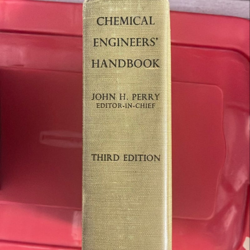 Chemical Engineering Handbook