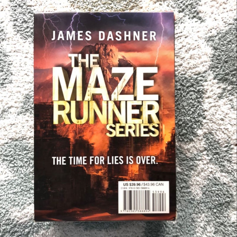 The Maze Runner Series (4-Book)