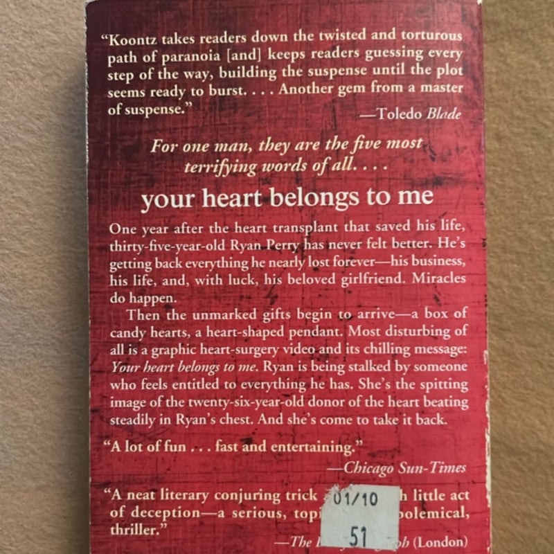 Your Heart Belongs to Me