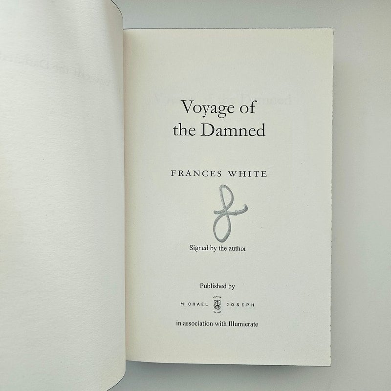 NEW Voyage Of The Damned SIGNED by Frances White (Illumicrate Limited Edition)