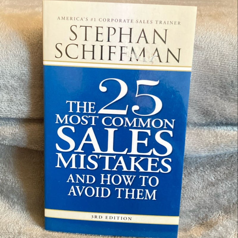 The 25 Most Common Sales Mistakes