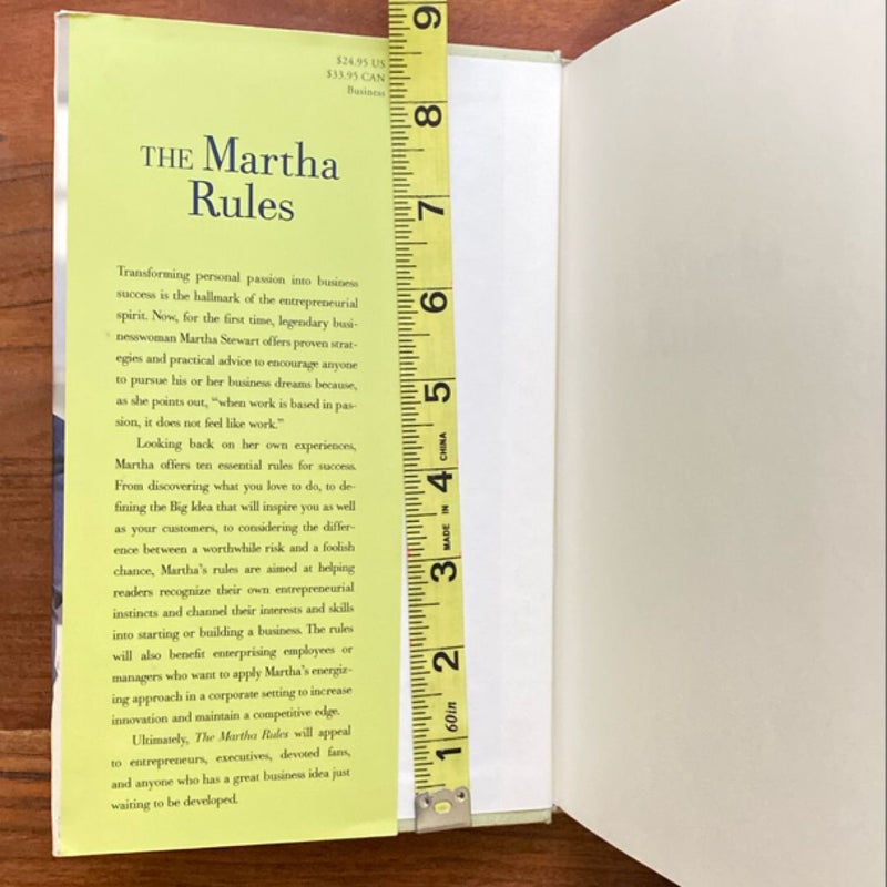 The Martha Rules