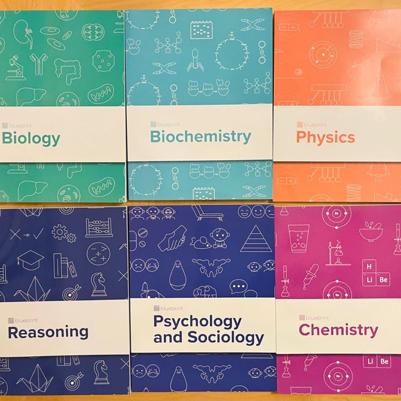 Blueprint MCAT review books