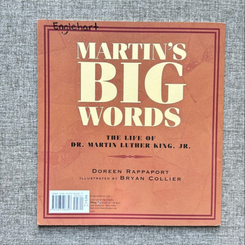 Martin's Big Words