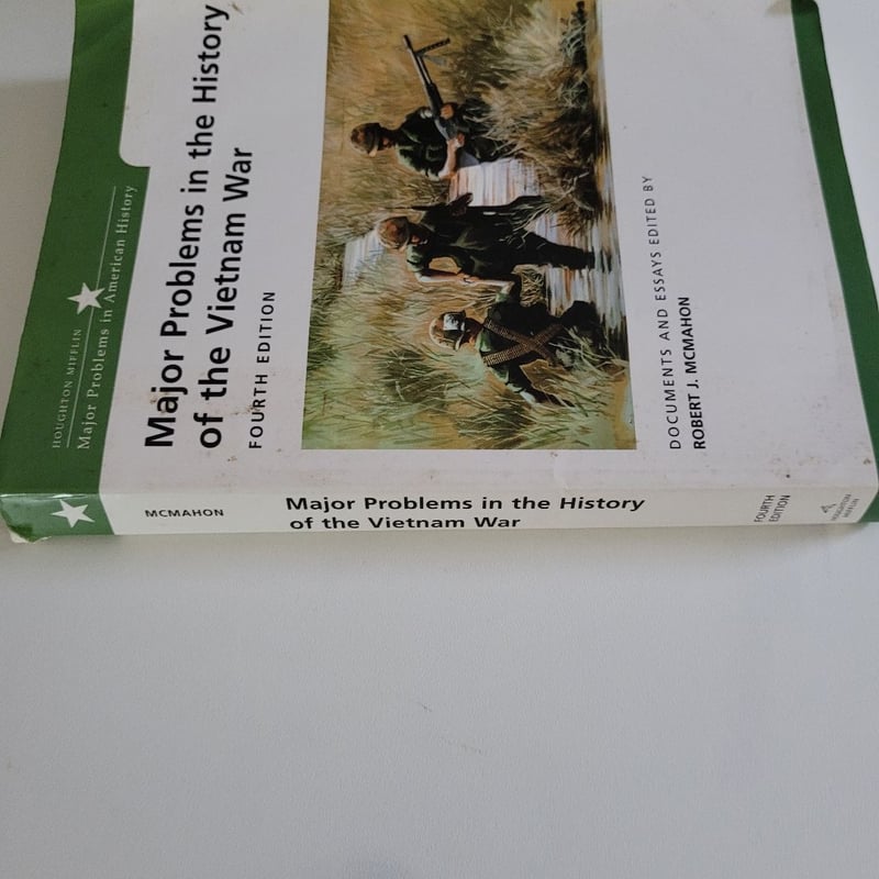Major Problems in the History of the Vietnam War by Robert McMahon ...