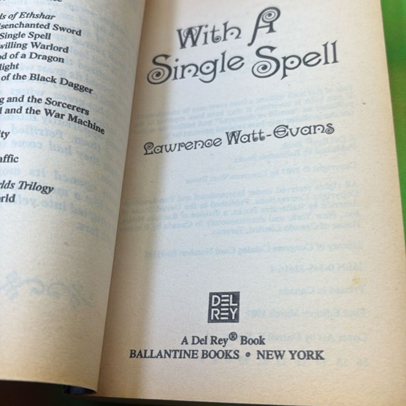 With a single spell wizard spell dnd book 