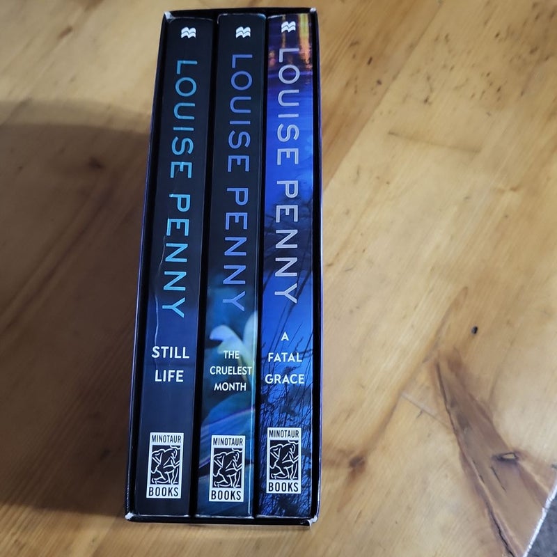 Boxed set 1-3 by Louise Penny, Paperback
