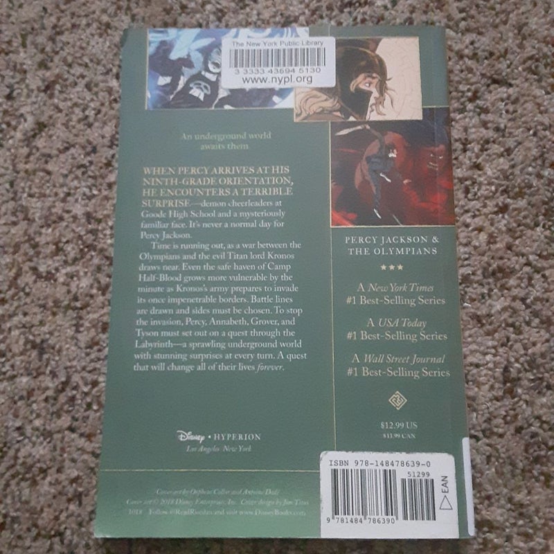Percy Jackson and the Olympians the Battle of the Labyrinth: the Graphic Novel (Percy Jackson and the Olympians)