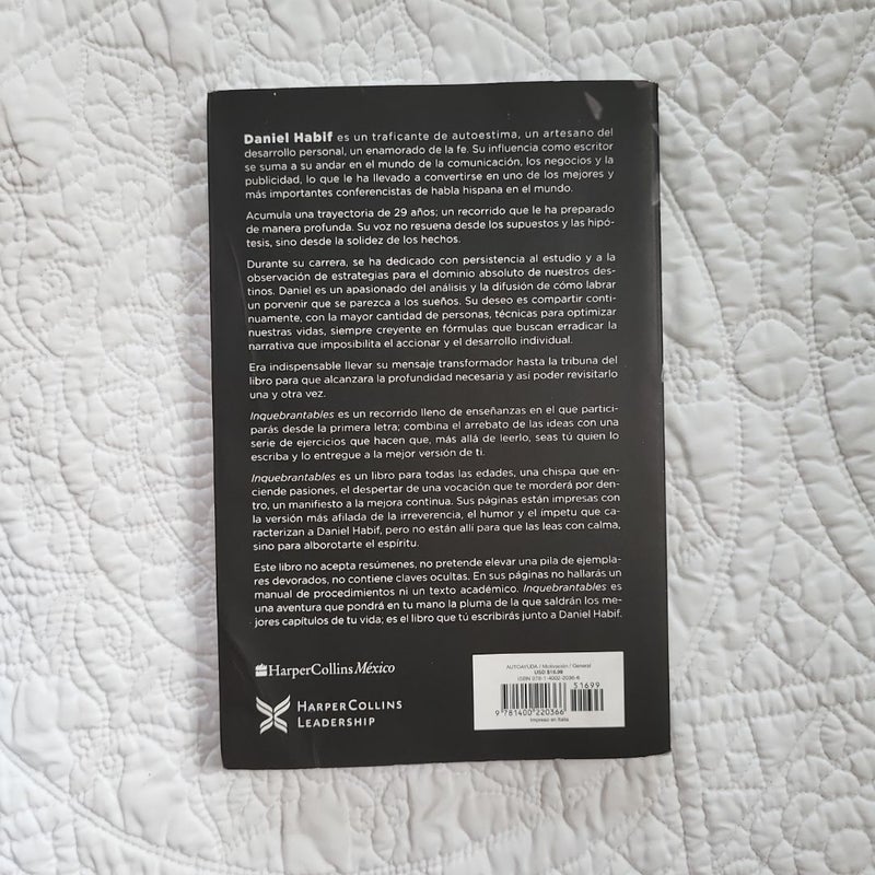 Inquebrantables (Unbreakable Spanish Edition)