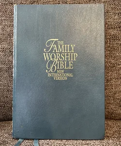 Bible Niv Family Worship White