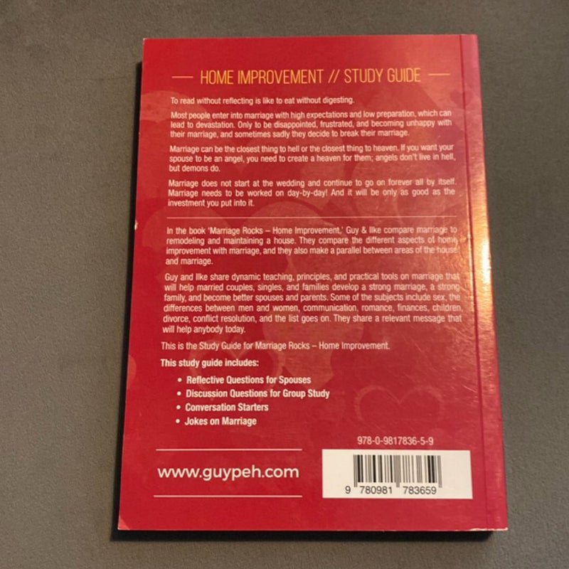 Home Improvement Study Guide