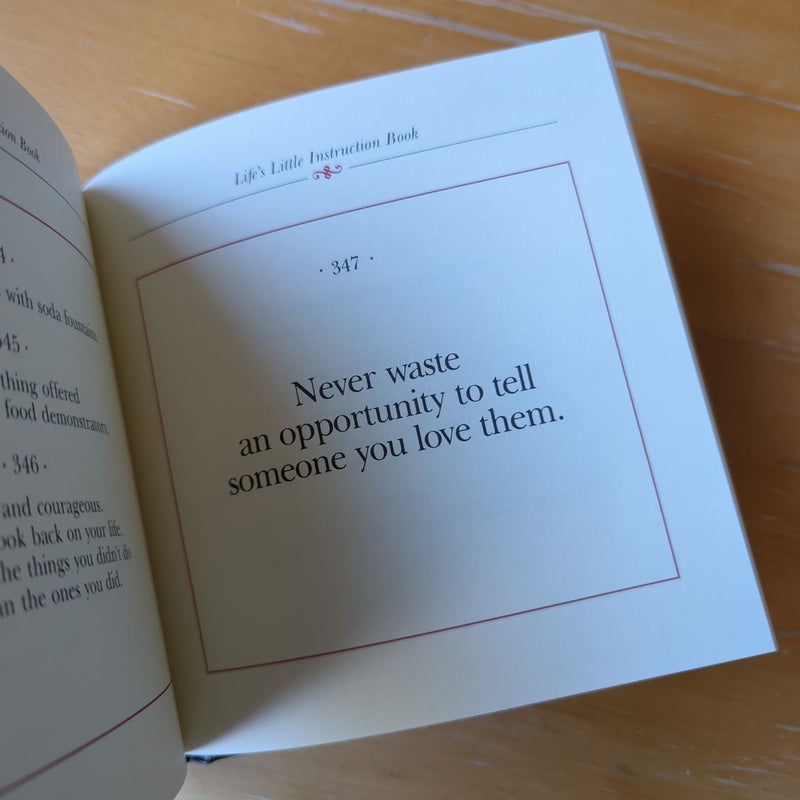 Life's Little Instruction Book