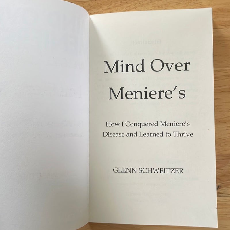 Mind over Meniere's